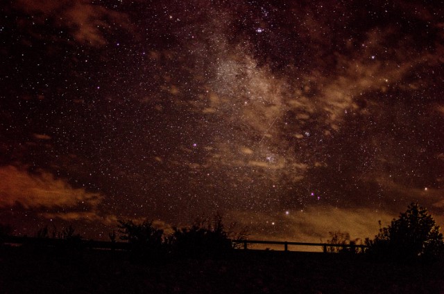 Image of Milky Way Night Sky Aurora / Fenton by Sandra Halter from Mayfield